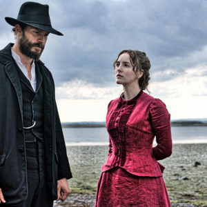 Jamie Dornan & Ann Skelly in Death and Nightingales on the Grey Abbey Estate
