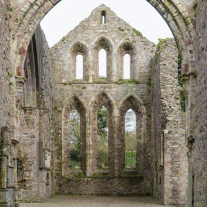 Greyabbey ruins Presbytery from the west