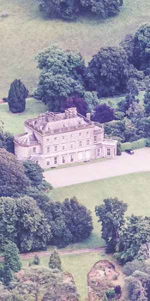 The Grey Abbey Estate from the air