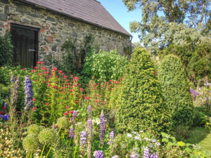 The Granary flower border