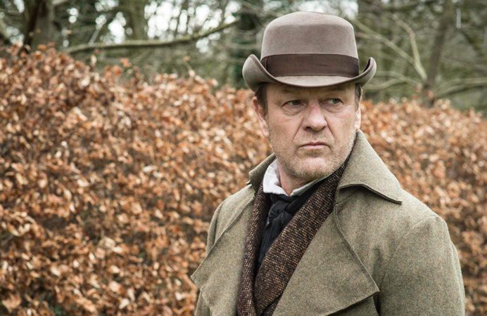 Sean Bean in The Frankenstein Chronicles at Grey Abbey House