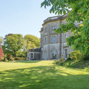 Grey Abbey House from the garden