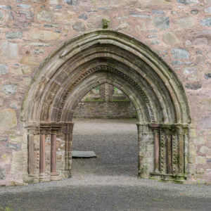 Greyabbey ruins Nave entrance